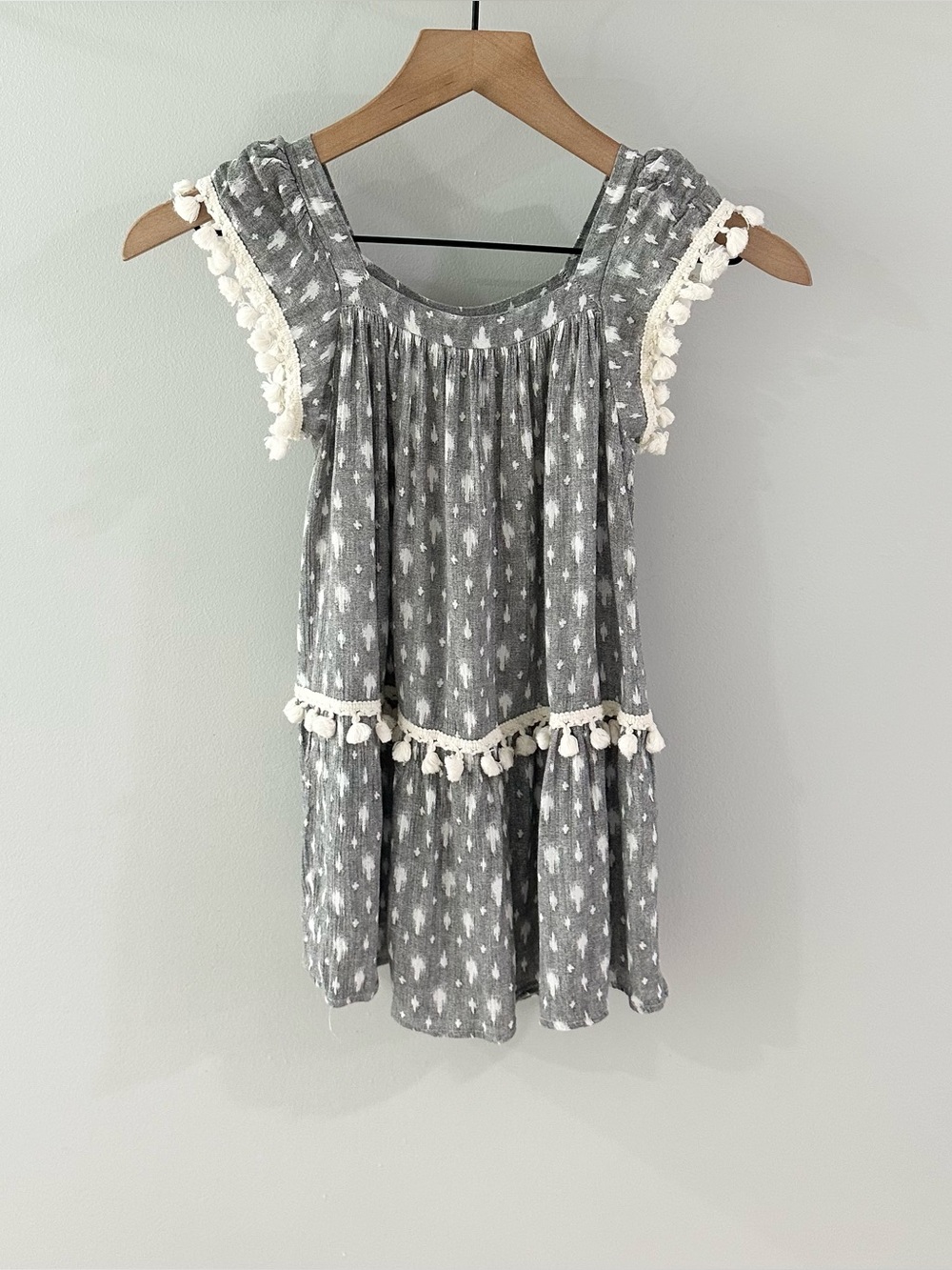 Eberjey Girl’s Beach Swim Coverup // Gray // 5 Year